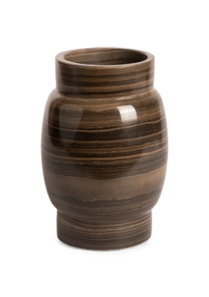 Editions Milano small Stone vase - Brown
