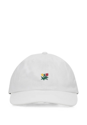 Aimé Leon Dore embroidered-crest baseball cap - White