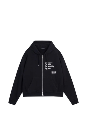 DSQUARED2 zip hoodie - Black