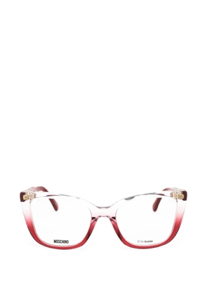 Moschino Eyewear cat-eye frame glasses - Red