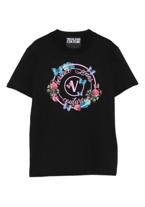 Versace Jeans Couture logo-print T-shirt - Black