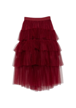 Simone Rocha Tutu long skirt - Red
