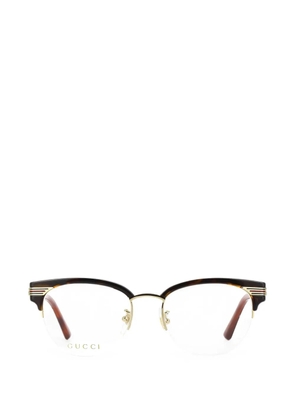 Gucci Eyewear square-frame glasses - Brown