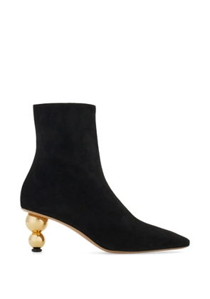 Ferragamo Spherical heel ankle boots - Black