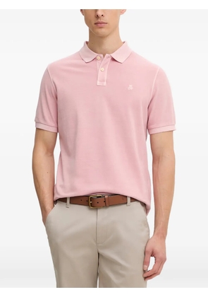 Marc O'Polo logo-embroidered piqué polo shirt - Pink