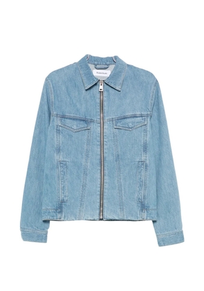 Études Studio zip-up slim-fit denim jacket - Blue
