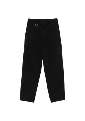 Études Studio zip-detail chino trousers - Black