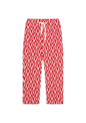 Orlebar Brown Hobie Cano jacquard trousers - Red
