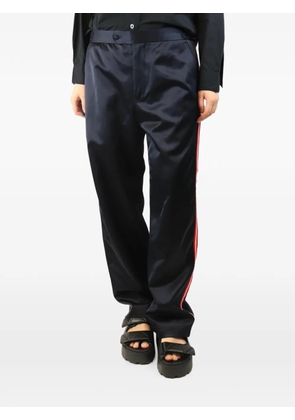 BODE Major League side-stripe trousers - Blue
