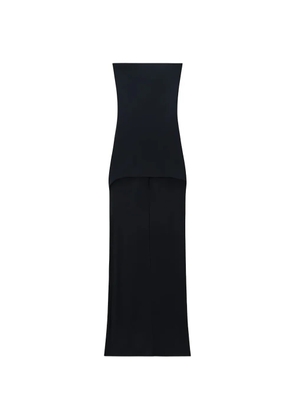 Alexander Wang strapless high-low asymmetric dress - Black