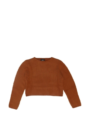 Htc Los Angeles ribbed-knit sweater - Brown