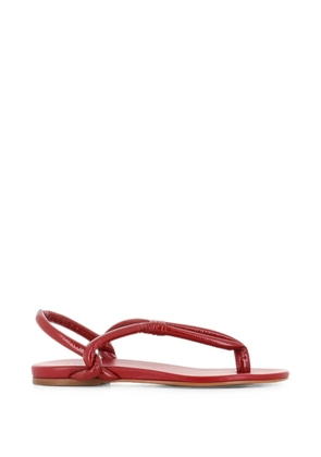 Del Carlo Dytt tubular strap sandals - Red