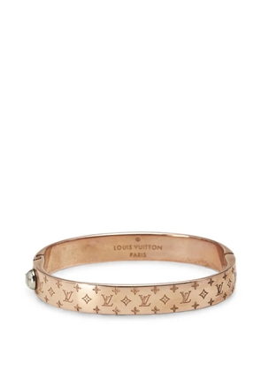 Louis Vuitton Pre-Owned Nanogram cuff bracelet - Yellow