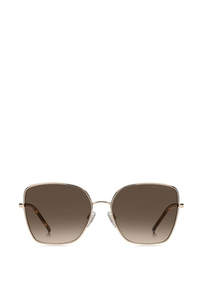 Tommy Hilfiger butterfly-frame sunglasses - Gold