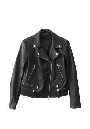 Htc Los Angeles New Celina leather biker jacket - Black