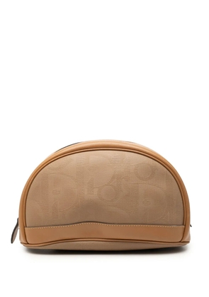Christian Dior Pre-Owned 20th Century Diorissimo Trotter Coated Canvas Cosmetic pouch - Neutrals