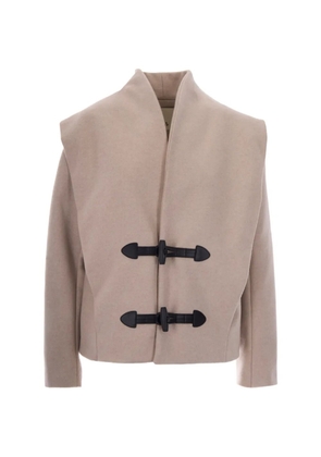 ISABEL MARANT toggle-fastening jacket - Neutrals