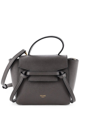Celine Pre-Owned Belt Bag Textured Leather Pico shoulder bag - Grey