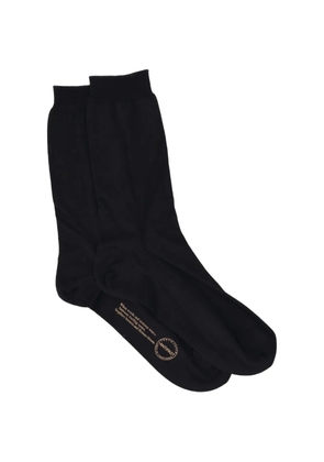 Antipast ribbed-cuff cotton socks - Black