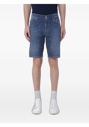 JECKERSON panelled denim shorts - Blue