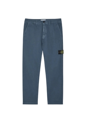 Stone Island Compass-patch trousers - Blue