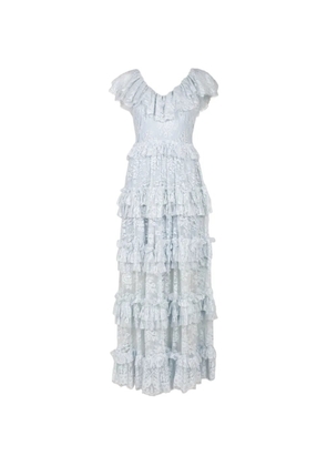 Sea Sharleen ruffled maxi dress - Blue