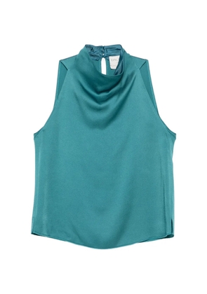 Forte Forte high-neck sleeveless top - Blue
