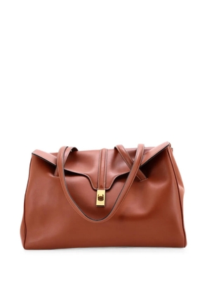 Celine Pre-Owned Soft 16 Bag Smooth Calfskin Large shoulder bag - Brown