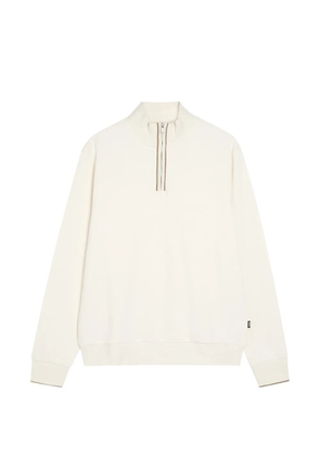 BOSS quarter-zip sweater - Neutrals