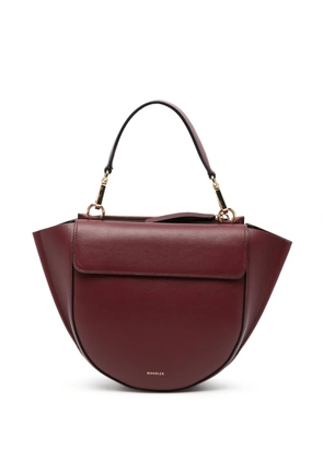 Wandler small Hortensia leather tote bag - Red