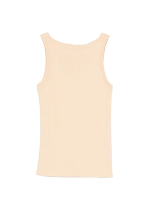 Liviana Conti ribbed-knit tank top - Neutrals