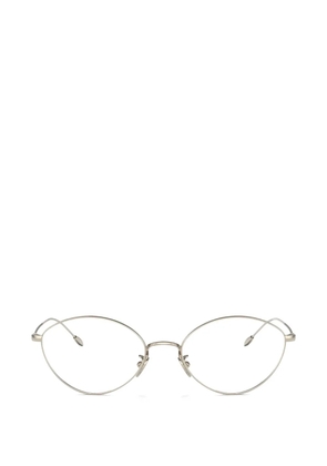 Giorgio Armani oval-frame glasses - Gold