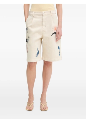 MUNTHE Breyla knee-length shorts - Neutrals