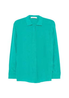 Liviana Conti buttoned long-sleeve shirt - Green