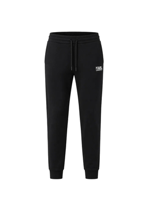 Karl Lagerfeld elastic-waistband track pants - Black