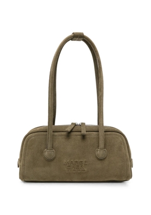 Marge Sherwood Soft Boston EW suede shoulder bag - Green