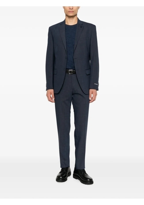 Karl Lagerfeld single-breasted notch-lapel blazer - Blue