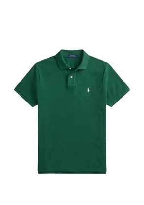 Polo Ralph Lauren logo-embroidered mesh polo shirt - Green