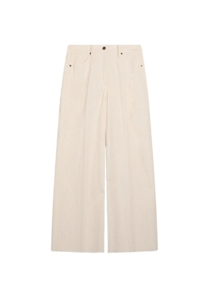MOMONÌ Aoki Bis corduroy trousers - Neutrals