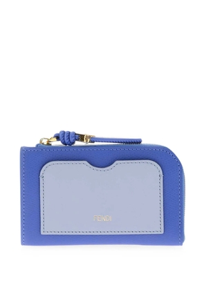 FENDI FF Diamonds card holder - Blue