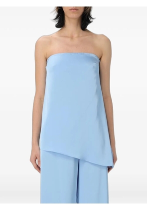 Hanita asymmetric strapless top - Blue