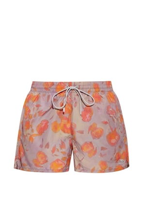 Diesel floral-print Olly-34-D-Core swim shorts - Purple