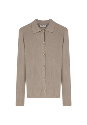 'S Max Mara ribbed-knit cardigan - Neutrals