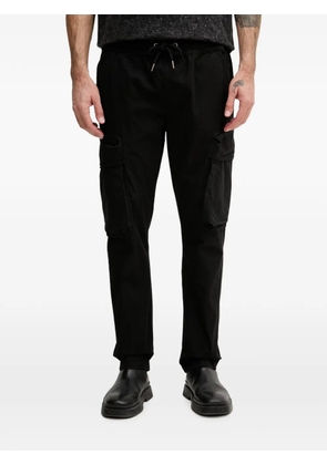Alpha Industries drawstring-waist cargo pants - Black