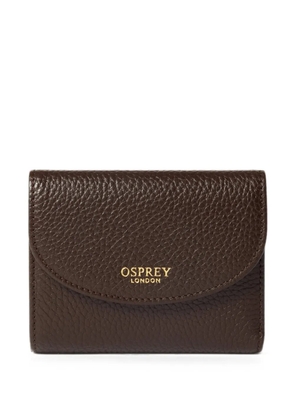 Osprey small Core leather wallet - Brown