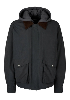 TOMBOY corduroy-collar bomber jacket - Grey