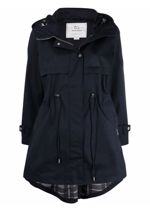Woolrich Havic zip-front parka coat - Blue
