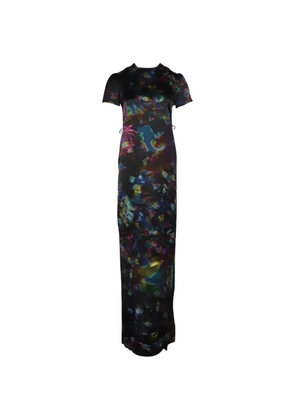 ERDEM Aurelia printed maxi dress - Black