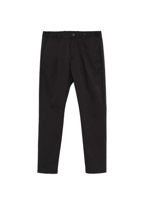 Herno pleated drawstring trousers - Black
