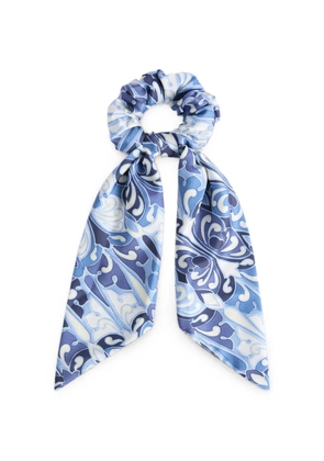 La DoubleJ bow scrunchie - Blue